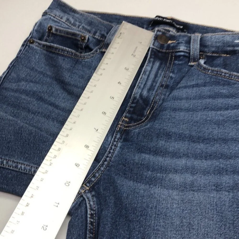 LIKE NEW CALVIN KLEIN VINTAGE HIGH-RISE FLARE JEANS 8/29x28 ⭐️